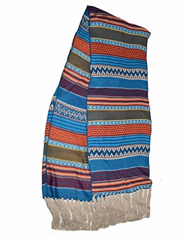 Nice Extra super long American Indian pattern Doctor Who type scarf shawl