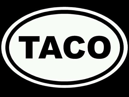 Taco, Yeti Rambler Decal, Yeti Tumbler Decal, Ozark Tumbler Decal, Wall Vinyl Decal, Ozark Trail Decal, RTIC, Wall Filler, Vinyl Decal Stickers, Mac Decal Laptop Decal, Car truck sticker