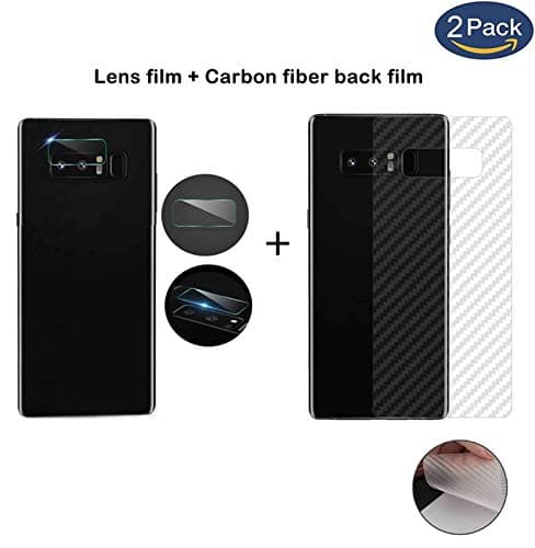 superior ZRL® 2.5D [2Pcs Rear Tempered Glass Camera Lens Protector Film+2Pcs Carbon fiber back film] For Samsung Galaxy S8/S8 Plus/S9/S9 Plus/Note 8/Note 9/S10/S10+/S10 5G/Note 10 5G/Note 10 Plus