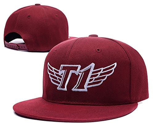XINMEN LOL SKT T1 Wings Game Logo Adjustable Snapback Embroidery Hats Caps Red