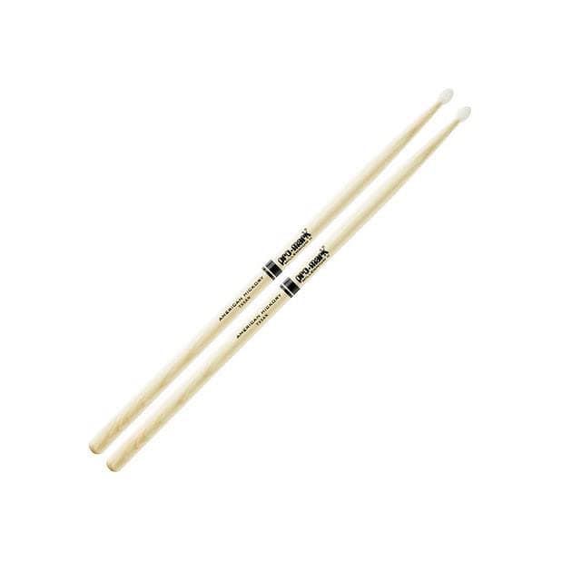 ProMark Drum Sticks - Classic Forward Hickory 5A Drumsticks - Drum Sticks Set - Drum Accessories - Wood Drumsticks for Adults and Youth - Oval Nylon Tip - 1 Pair