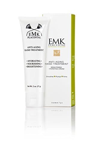 EMK Placental High Performance Anti-Aging Hand Cream - Revolutionary Bio-Identical Plant Placenta to Human Placenta - Highest Grade Peptides, Shea Butter by EMK Placental