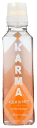 Karma Wellness WaterOrange Mango Mind Beverage Water 18 FO (Pack of 3)