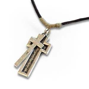 Oodles World 120552 Necklace His Armor-Cross