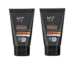 (2 PACK) No7 Men Energising Gradual Tan Moisturiser SPF 15 x 50ml by No7 Men