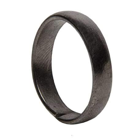 ShriRam Sales Black Horse Shoe Iron Ring Shani Dosh Niwaran Kale Ghode ki Naal Ka Challa (Size -14,15,16,17,18,19,20,21)