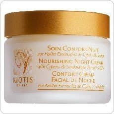 Kiotis Nourishing Night Cream with Cypress & Sandalwood Essential Oils, 50 ml (Dry Skin Type). FRANCE/Not available in USA (Yves Rocher Group).