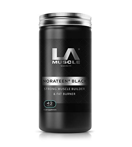 LA Muscle Norateen Black Trial - World's First Norateen Muscle Builder and Fat Burner in One, Powerful Testo Booster and Potent Weight Loss Pill, Transform Your Body Change in Days
