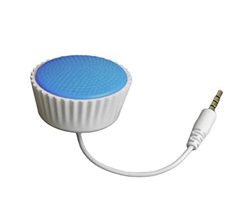 DgRock Universal Portable Speaker Cupcake style For iPhone 5 Galaxy MP3 player and all smartphone with 3.5mm Jack (Blue)