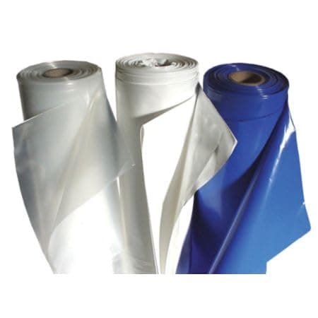 20' x 200' 7 Mil Husky Brand Shrink Wrap - Blue