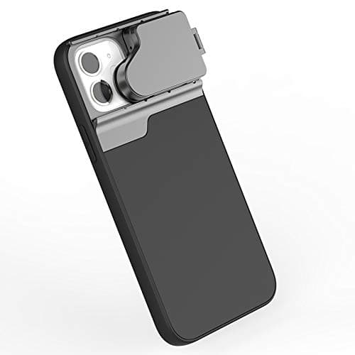 Top-Tech Multi Lens Phone Case for iPhone 12, with CPL Filter+20X Macro Lens +180° Fisheye Lens Case, for Vlogger and Youtuber