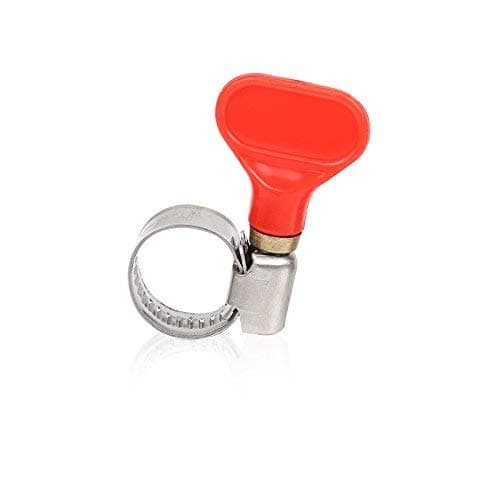 Worm Gear Clamp Stainless Steel for Home Brewing Plumbing Automotive and Mechanical Applications, Beer Line Clamps 10-16mm (0.39''-0.63'') (Pack of 15)