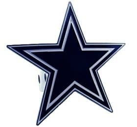 Siskiyou Dallas Cowboys Trailer Hitch Logo Cover