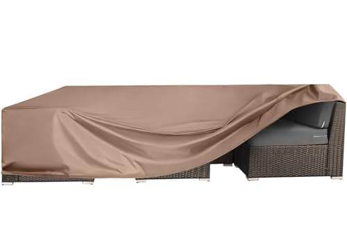 Patio Furniture Set Covers Waterproof Outdoor Furniture Cover Heavy Duty Outdoor Sectional Sofa Conversation Sets Cover Outside Table and chairs Covers Heavy Duty 90" L x 64" W x 28" H