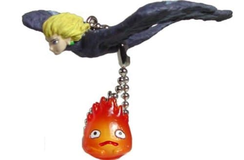 Co Minica display model bird collection Howl and Calcifer D, "Howl's Moving Castle" (japan import)