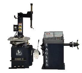 Eagle Equipment WSC550-1040 - Wheel Balancer and Tire Changer Combo
