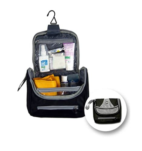 Anne McAlpin sm/md Hanging Toiletry Storage Kit Bag Personal Organizer for Travel and Everyday use