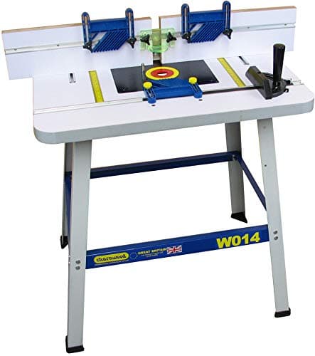 CHARNWOOD W014 Floor Standing Universal Router Table, for All Models of Router