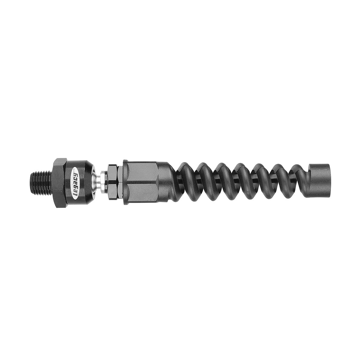 Flexzilla Pro Air Hose REUsable Fitting With Ball Swivel, 1/4 In. - Rp900250Bs