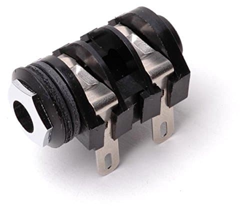 Jack - Mono Input, Metal Nut, Cliff UK, 4 Solder Lug for Marshall