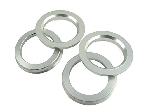 SunHome 4 Pieces - Hub Centric Rings - 72.6mm OD to 54.1mm ID - Aluminum Hubrings