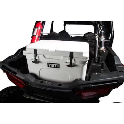 Rider Cargo Cooler Mounting Rack and Cooler Kit Yeti Tundra 35 White - Fits: Polaris Ranger RZR XP 1000 2014-2018