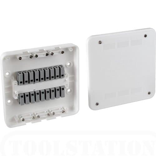 Surewire SW6S Pre-Wired Maintenance Free Lighting Spur Electrical Junction Box 16A (1)