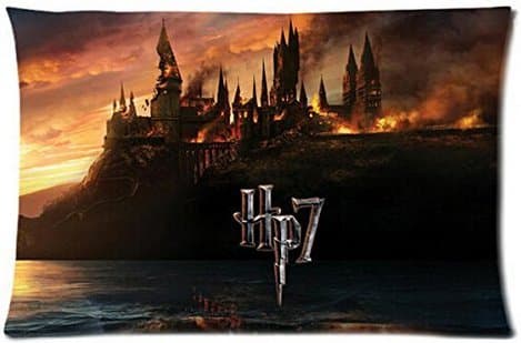 Custom Harry Potter Pillowcase Standard Size Design Cotton 50% & Polyester 50% Pillow Case 20"X30" (Two sides)