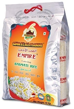 Empire Basmati Rice (Most Premium), 10 lbs / 180 oz