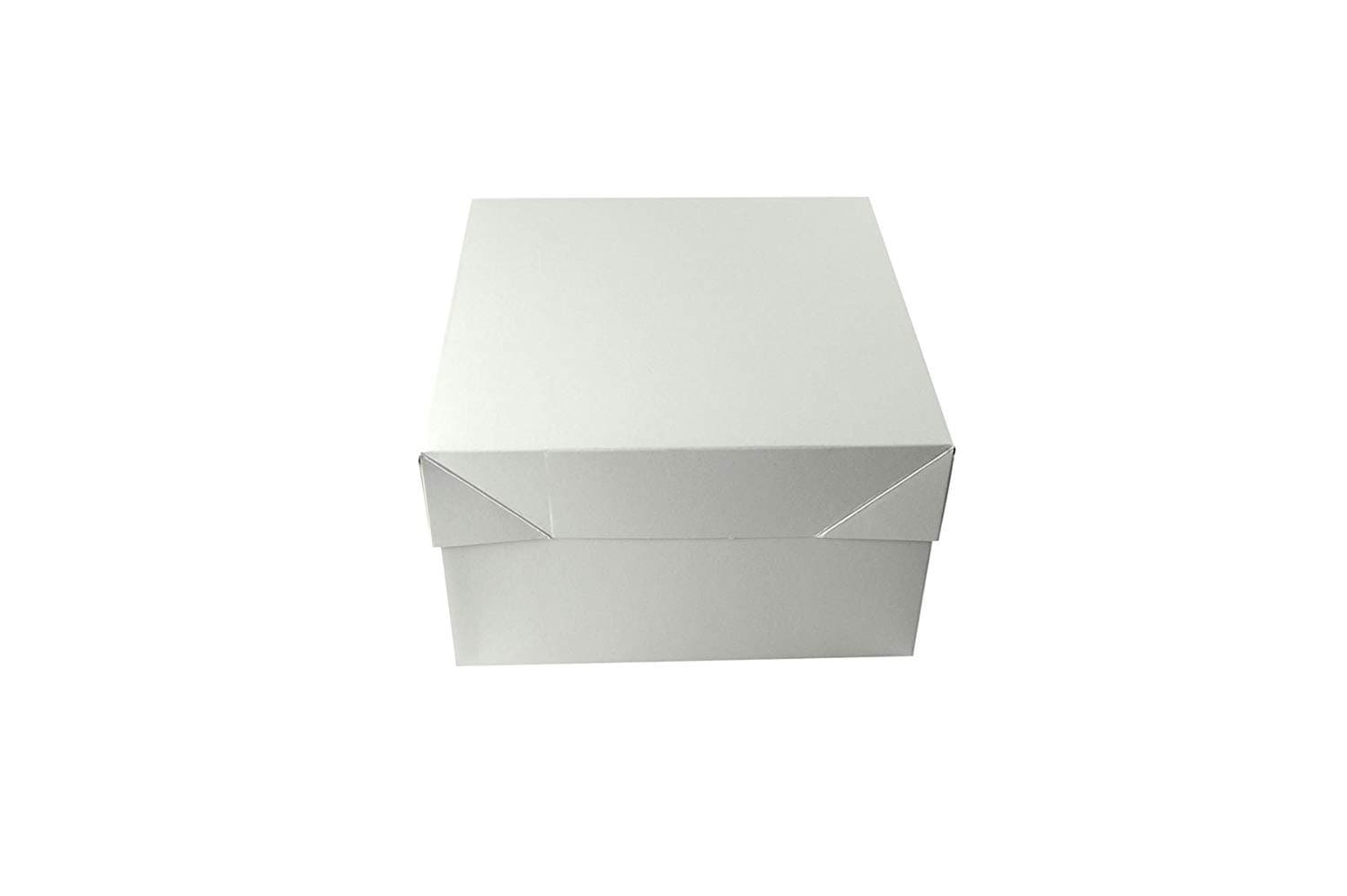 White Cake Box 12" x 12" x 6" Deep