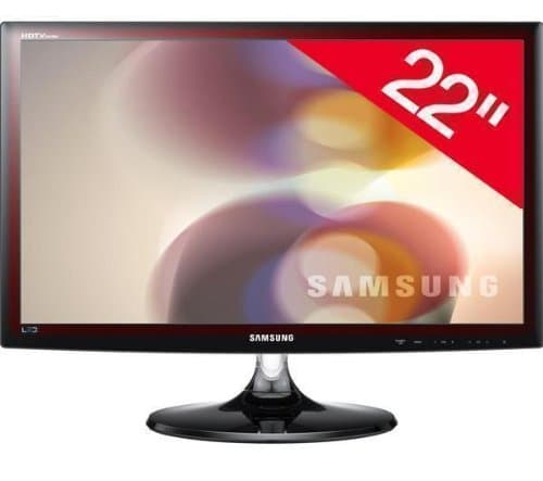 T22B350EW SyncMaster LED monitor 22" Full HD with TV tuner + A40 loudspeakers - Black