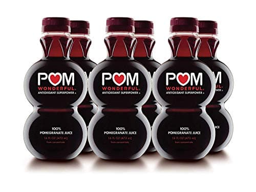 POM Wonderful 100% Pomegranate Juice, 16 Fl Oz, 6 Count - PACK OF 4