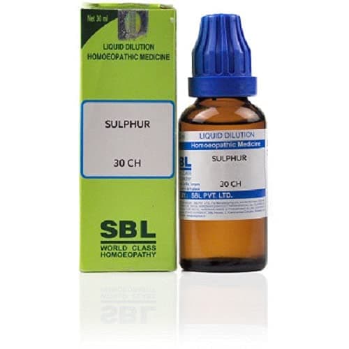 Sulphur 30CH Dilution (3 X 30ml) | KRIG'S CARE