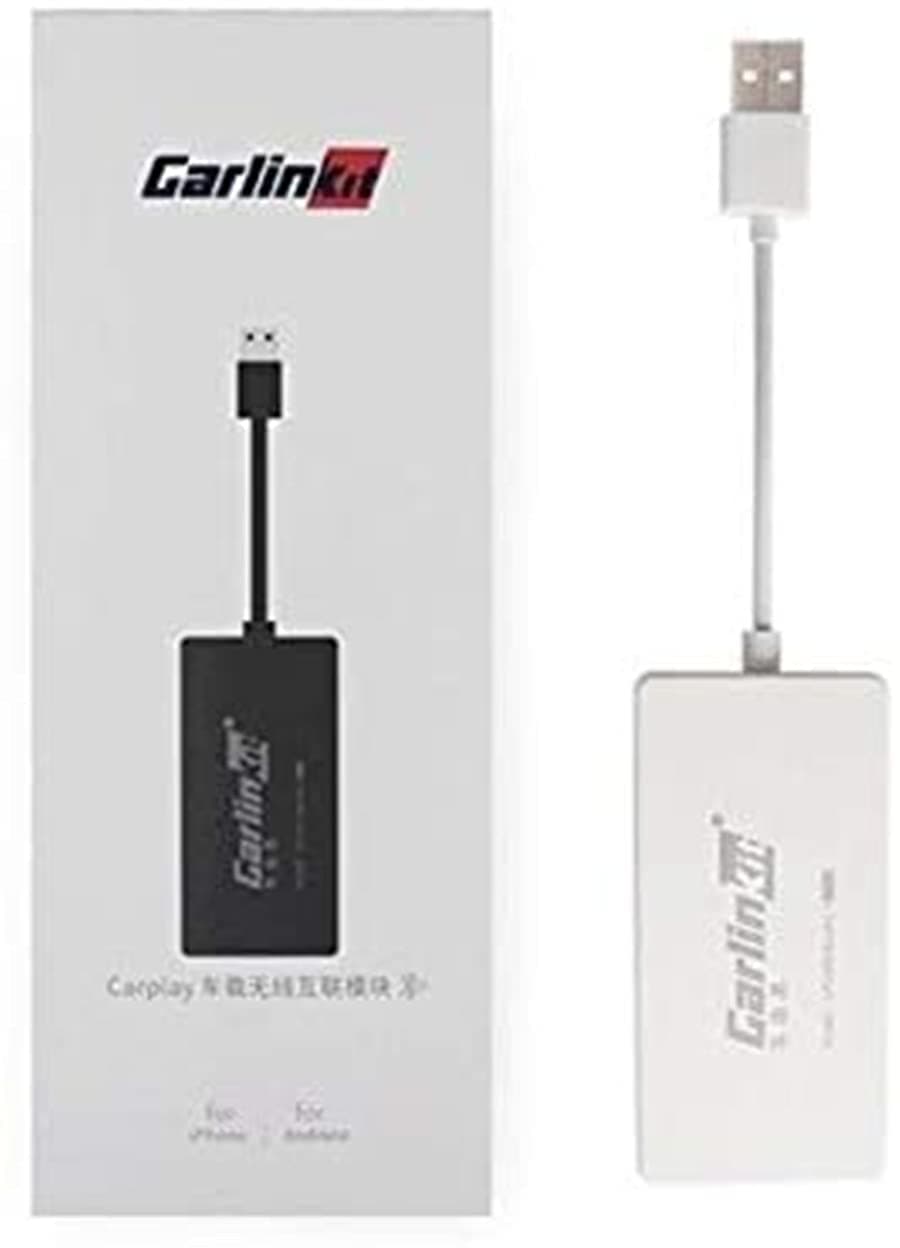 Wireless Carplay Dongle,Android Auto, Mirroring, Mini Smartphone Link Receiver Adapter Auto Navigation Multimedia Player for Android Head Unit