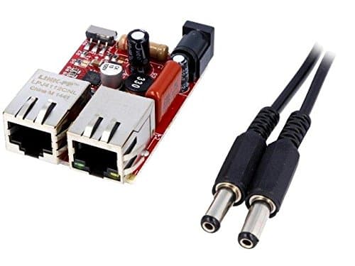 MOD-POE-V2 Expansion Board RJ45 x2,Supply Assoc.circ: Si3402 54x39mm OLIMEX