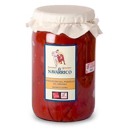 El Navarrico Piquillo Peppers/Pimientos (4.2 lbs/1.9 kilos)
