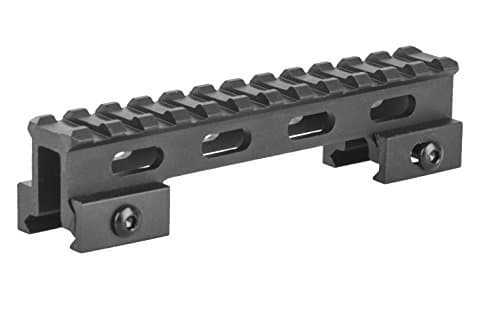 Lion Gears Tactical Picatinny/Weaver 1 Slim Riser Bridge Mount BM1210, 5 long 12 Slots by Lion Gears