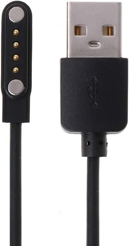 Charger cable for Fire Boltt Talk/Talk Pro/Thunder/360 Pro/Visionary/Invincible/Invincible Plus/Diamond/Infinity/Infinity Luxe/Eclipse/Quantum/Rock/Emperor/Wonder smartwatches