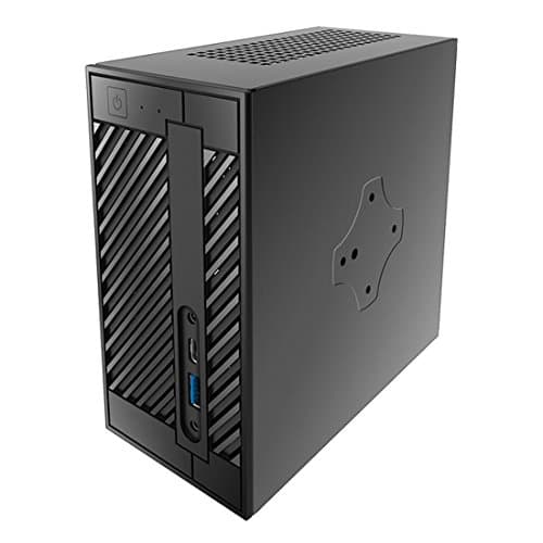 DeskMini 110 ASRock 90W Barebone H110, DDR4 SO-DIMM, M.2(PCIe) x1, SATA3 2.5" x2, Gigabit LAN, 802.11ac WiFi, Bluetooth4.0, HDMI, DP, D-Sub, USB3.1C x1, USB3.0 x2, USB2.0 x1