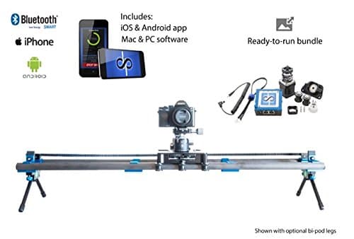 Stage One4 All Motion Control Time lapse Slider w/Digital NMX and free iOS/Android and Mac/PC Motion Editing Software