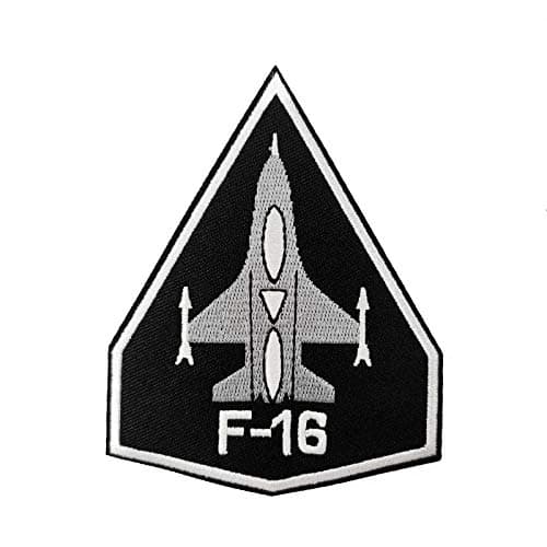 Air Force Costume, US Air Force 'F-16 Falcon' Embroidered Iron on Patch