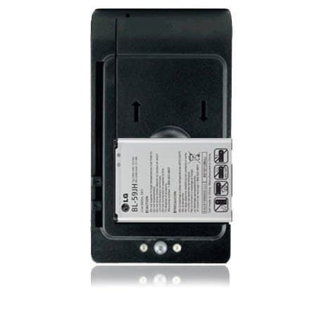 Replacement Generic Battery for LG Optimus F6 MS500, D500, Optimus F3 MS659, LS720, VM720 (BL-59JH) + Universal Battery Charger Combo With USB Port