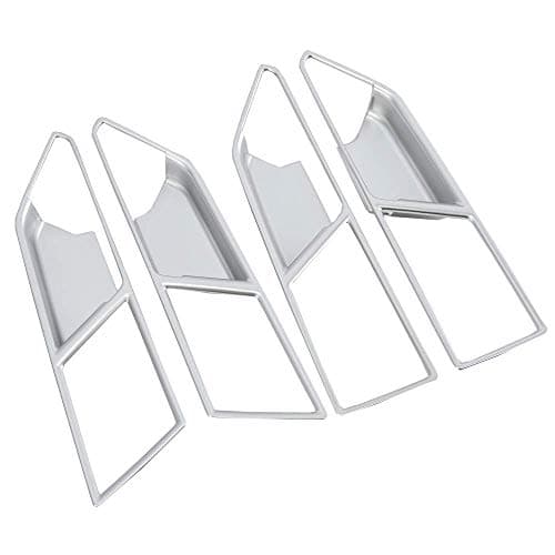 Oubolun Inner Door Handle Door Bowl Cover for Volkswagen VW Atlas Teramont 2017-2019 Car Accessory ABS Plastic Protector Decoration (Pack of 4)