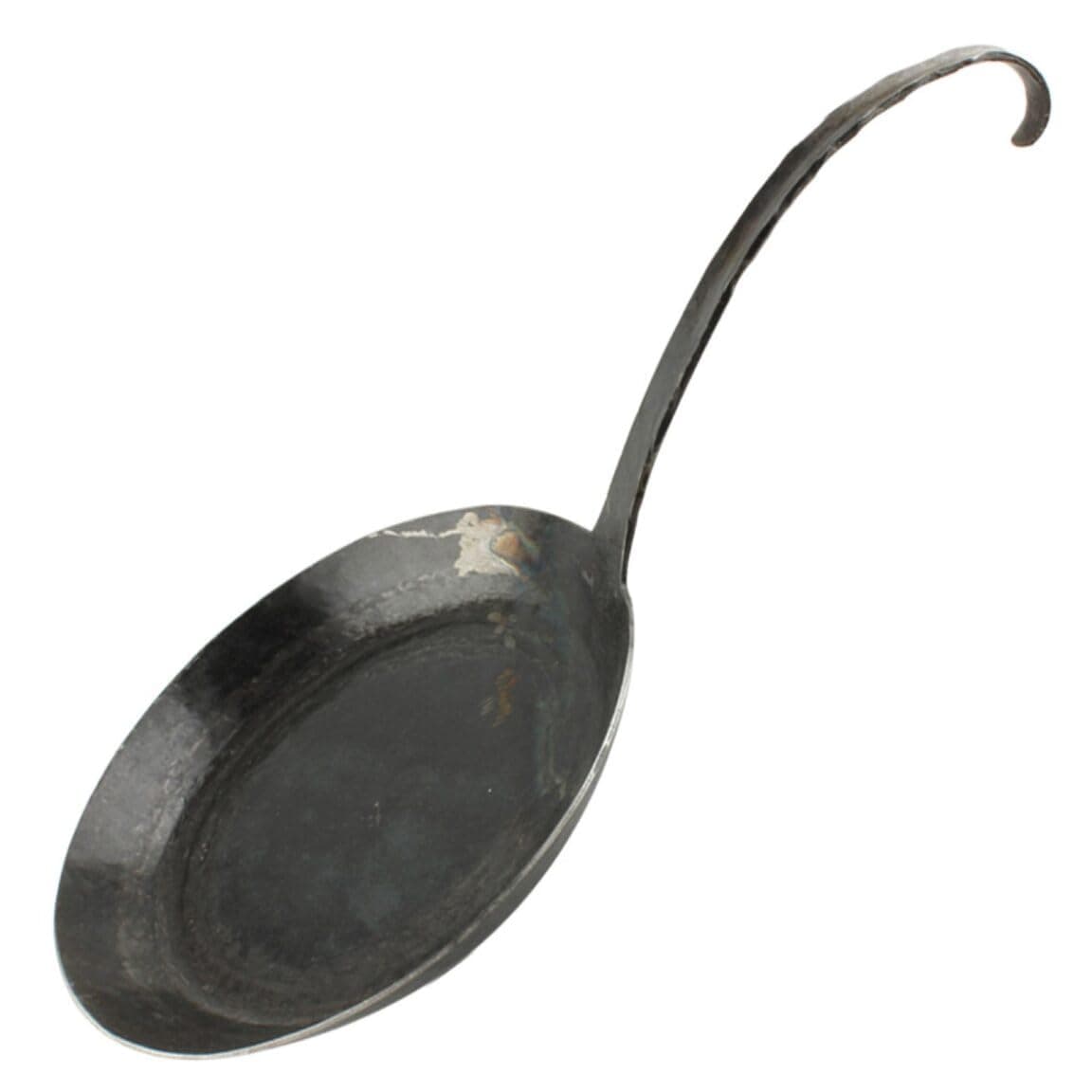 Armory Replicas™ Hand Forged Iron Frying Pan – 11" Durable Medieval-Style Pan for Gas, Induction, Wood & Open Fire Cooking