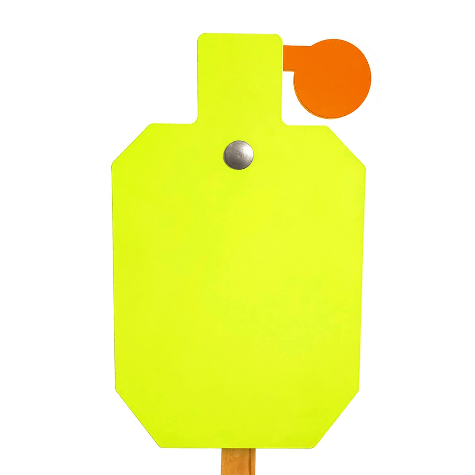 Highwild AR500 Steel Hostage Reactive IDPA Shooting Target 3/8" Thick Armored Steel Torso Targets - Neon Color