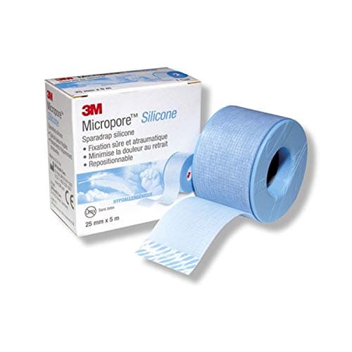 3M Cavilon Micropore Silicone Tape, 2.5 cm x 5 m