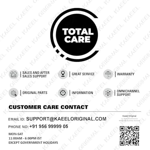 KAEEL ORIGINAL GMSB3 Genuine Replacement for Google Pixel 6 GB7N6, G9S9B16, ‎GA02900-US - 4524mAh - with 12 Months Warranty* (Stormy Black)