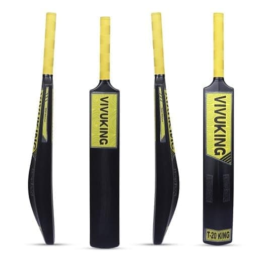 Versatile VIVUKING Cricket Plastic Bat for Ages 9 and Up – Great for Youth and Adult Players Alike