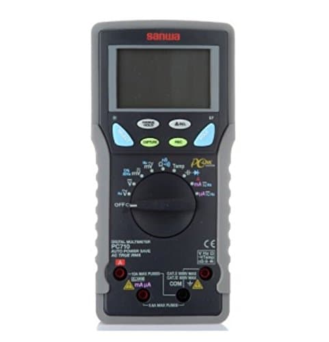 Sanwa PC710 Digital Multimeters High accuracy (PC Link) True RMS, Dual Display