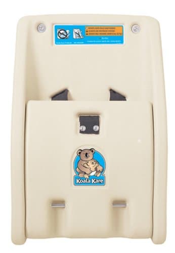 Koala Kare KB102-00 Wall Mounted Child Protection Seat, Cream